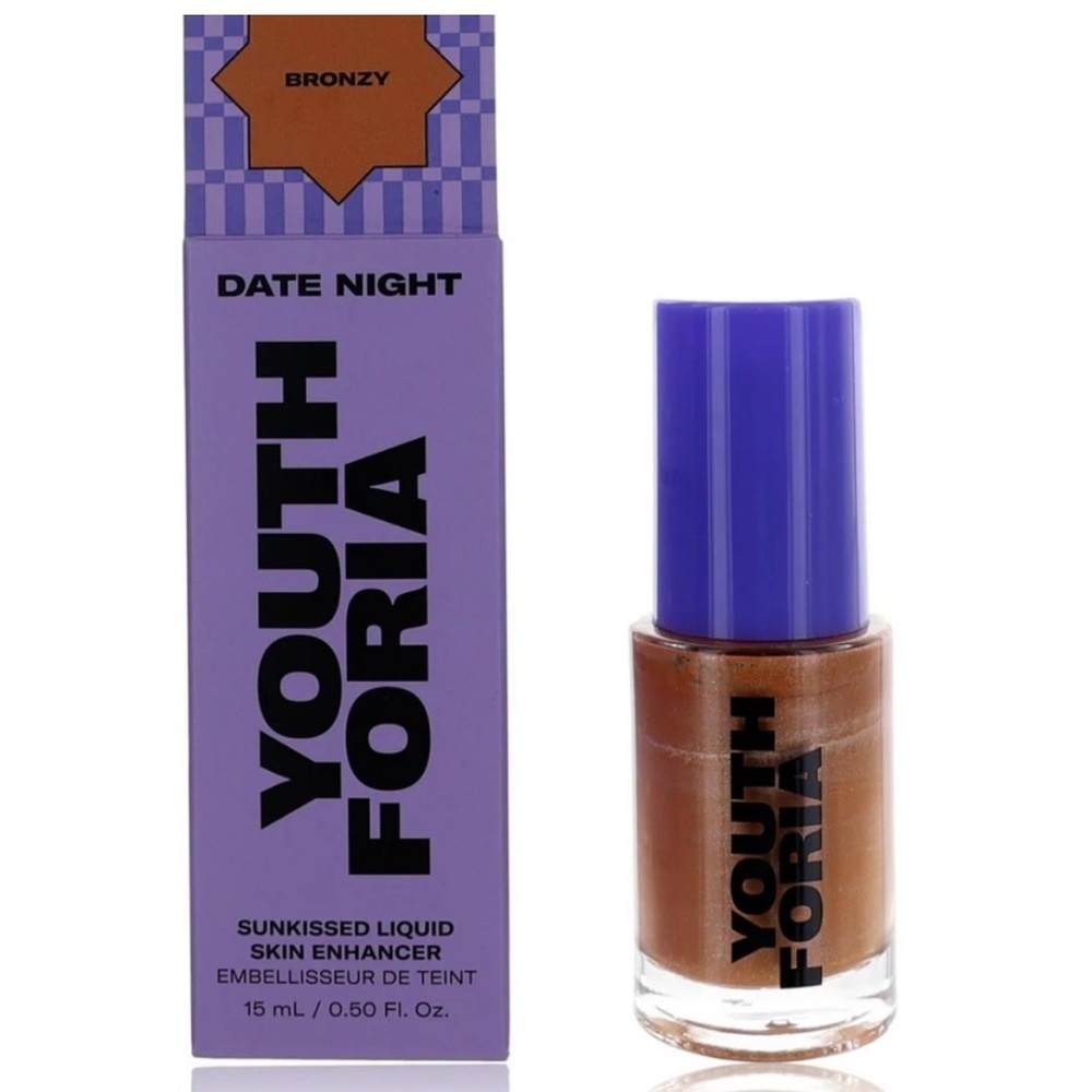 Youth Foria Date Night Sunkissed Liquid Skin Enhancer 0.5 oz - BRONZY